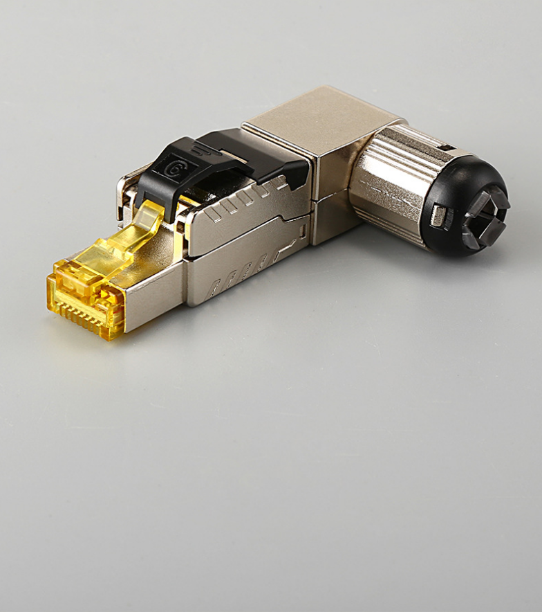 杰霆水晶头六类免压 小米免压水晶头家用超六类免打水晶头网线接头