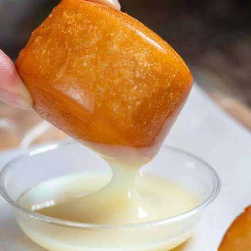 练卤 炼乳蘸酱黄金奶香金银油炸小馒头做蛋挞用的甜炼乳小包袋