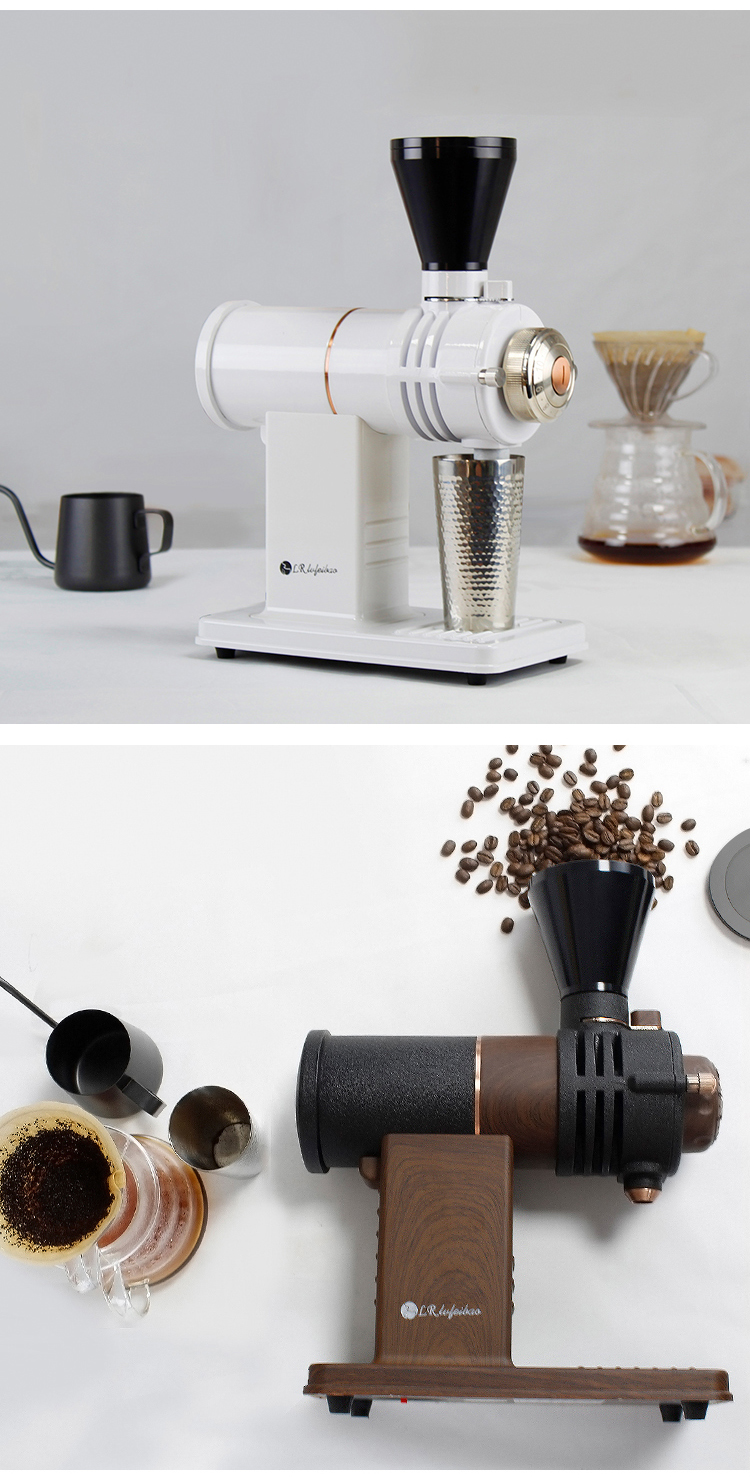 新升级小富士磨豆机原装绿融变速版电动磨豆机慢磨鬼齿小钢炮商用小