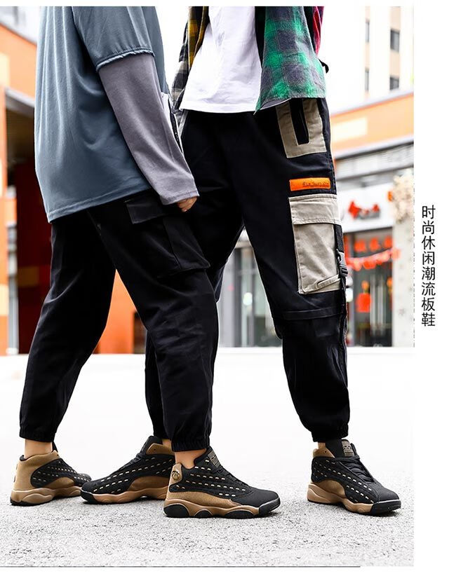 bmoi【捡漏】aj13兵马俑篮球鞋男女高帮休闲学生乔13运动女士球鞋耐磨