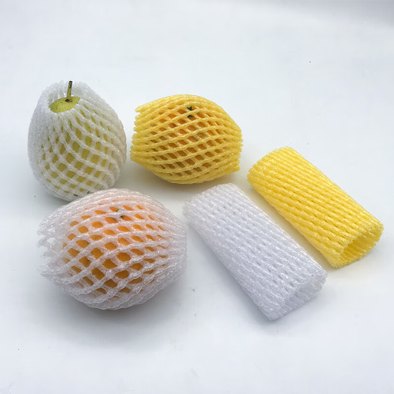 打包用水果防震泡沫网加厚高弹力芒果沃柑橙子西瓜哈蜜瓜蔬菜网套 8*