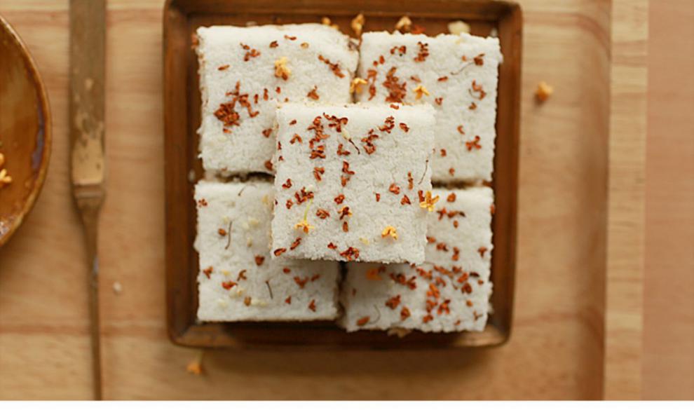 绍兴特产嵊州三界大糕豆沙馅印糕蒸点心传统糕点手工发糕糖黑米糕