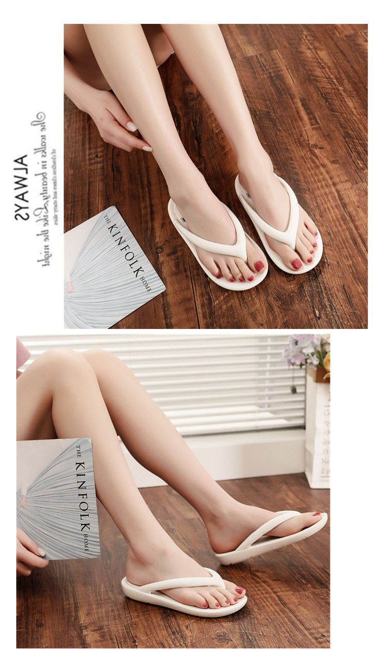 夏季新款时尚外穿软底凉拖鞋防滑可爱少女心拖鞋ins粉色人字拖3637