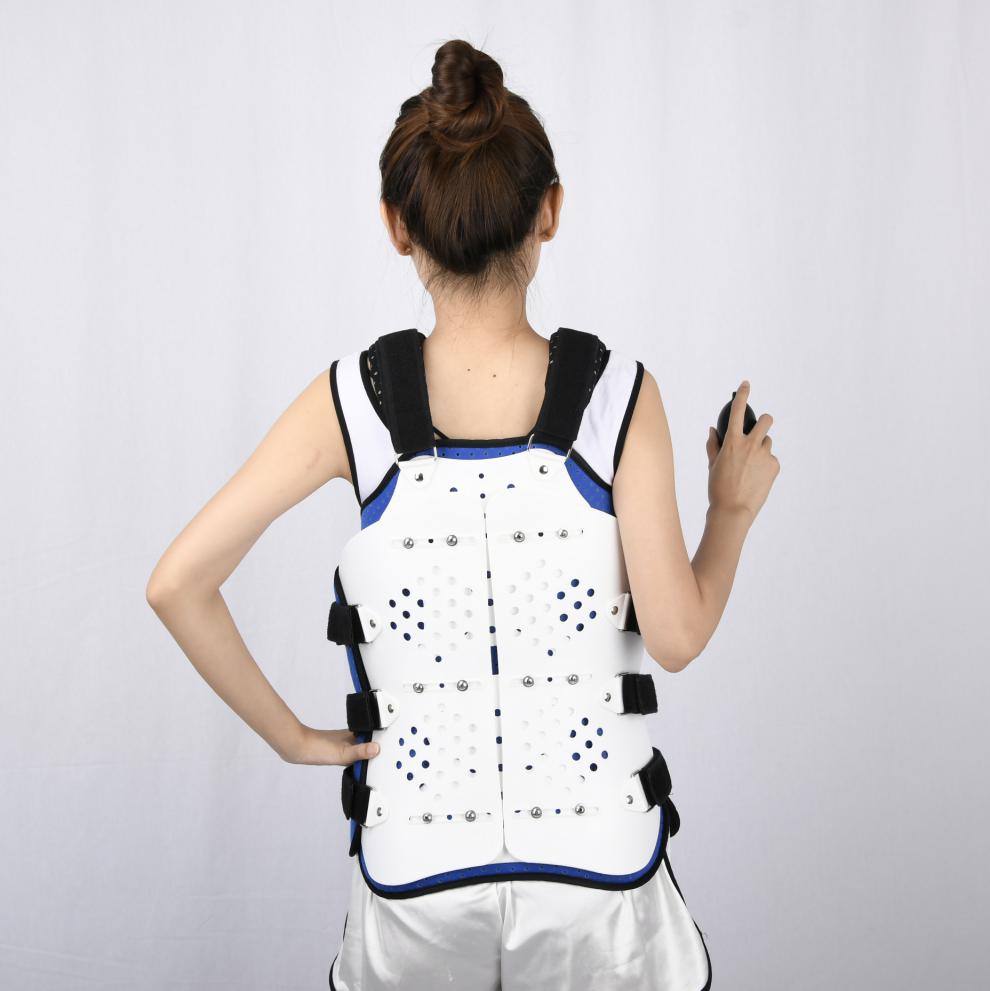 康兴达可调节式胸腰椎固定支具 压缩性架 腰部术后支撑脊柱护具 双