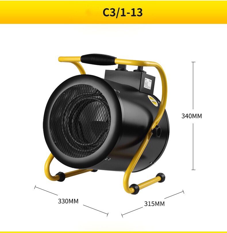 工業暖風機家用節能大功率大棚養殖烘乾機車間取暖器電暖氣熱風爐220v