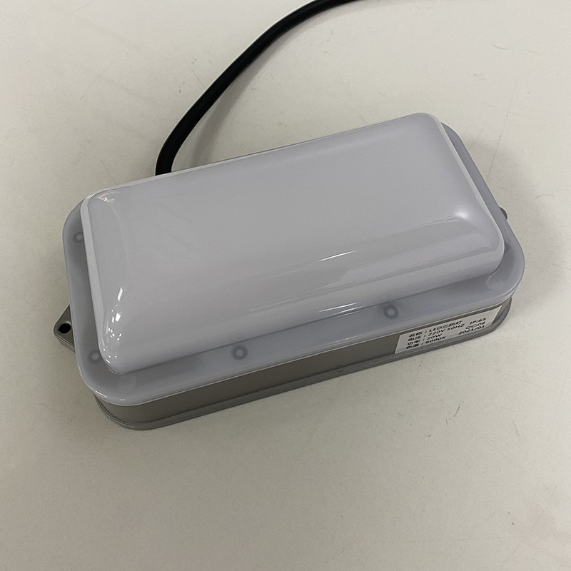 运水排烟罩吸顶灯酒店厨房20w水爆火油烟机灯20瓦led三防烟罩灯侧出线