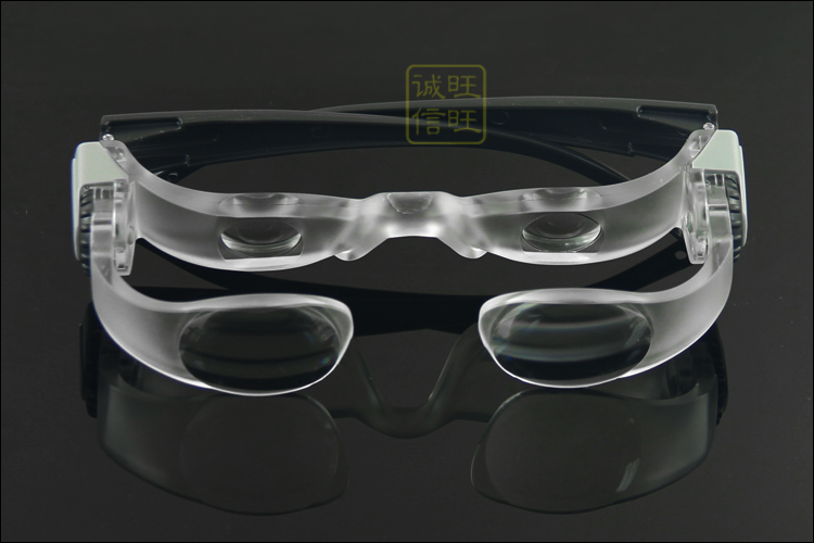 低视力助视器老年人电视眼镜式助视器 中距眼镜助视器眼镜放大镜 深