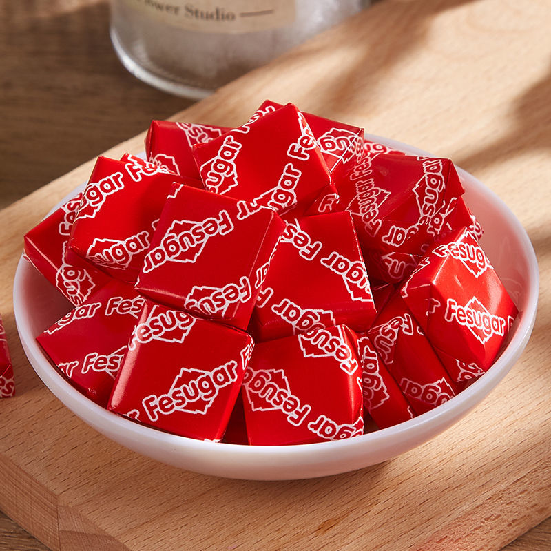 瑞士糖混合水果味软糖婚庆喜糖休闲零食年货100g1000g1000克瑞士糖多