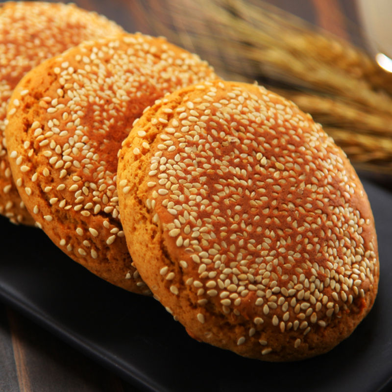 山西特产零食小吃老年人点心代早餐黑芝麻整箱2100克30袋
