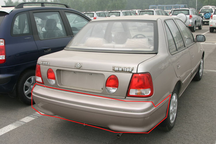 适配羚羊1300 7130 7135保险杠 前杠后杠 前保险杠 后保险杠 前杠不带