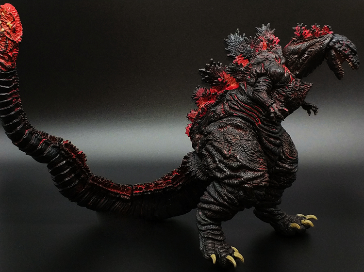真红莲哥斯拉玩具2016模型godzilla可动机械怪兽摆件国产2019哥斯拉g