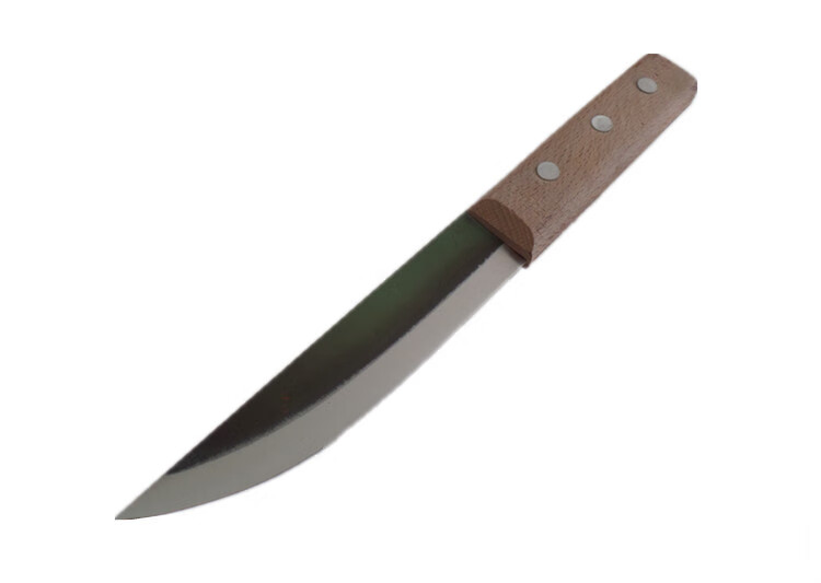 【家小雅】剔骨扒皮刀分割牛肉锋钢锯条w2杀猪放血专用刀剔骨宰羊分割