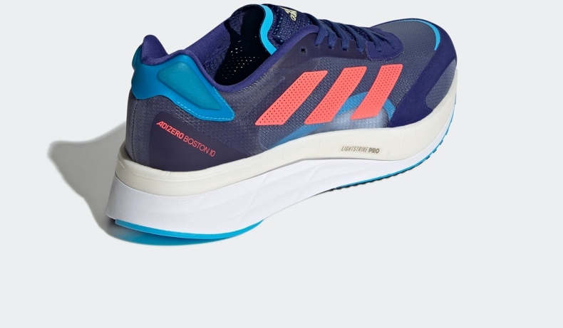 adidas阿迪达斯官网adizeroboston10男子竞速轻盈碳板跑鞋gy0926紫粉