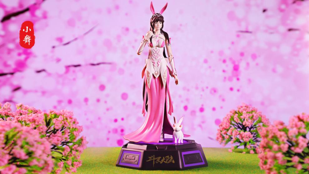 万代bandai 斗罗大陆史莱克七怪朱竹清唐三小舞周边模型可动玩偶 戴暮