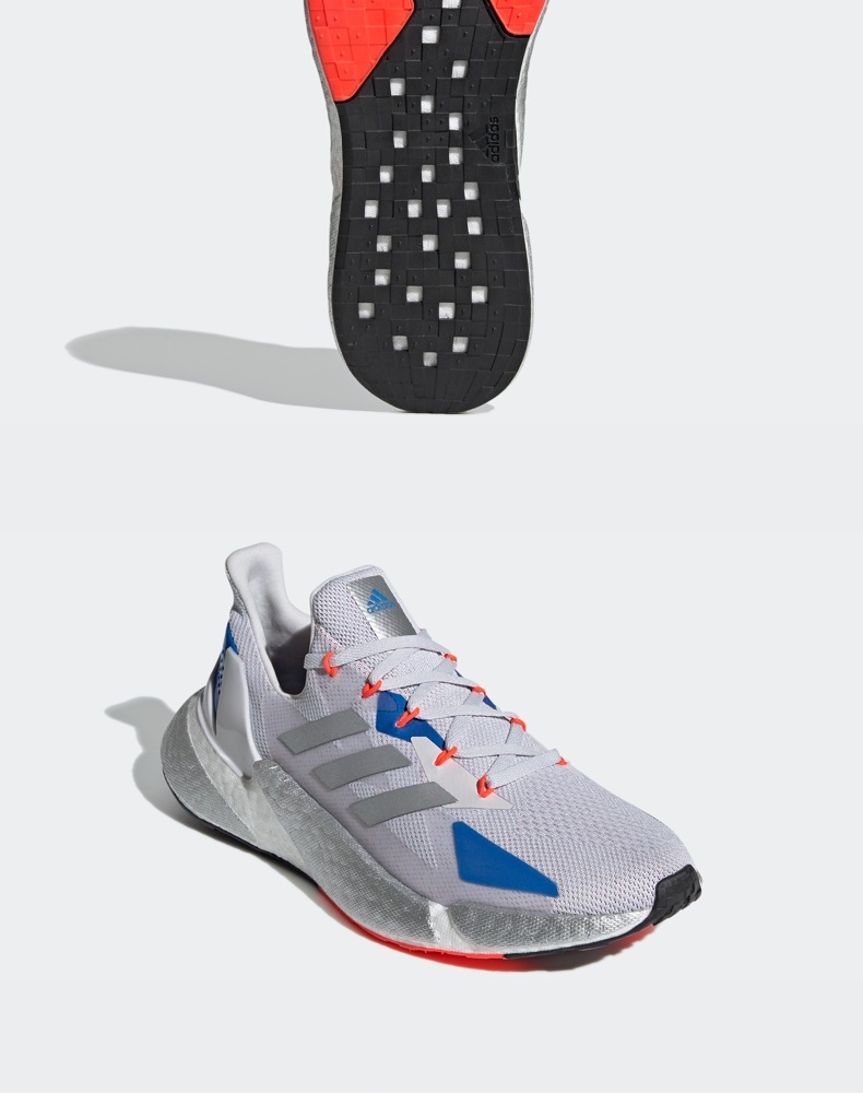 adidas阿迪达斯官网x9000l4m男子跑步运动鞋fx8439白色蓝色银灰41255