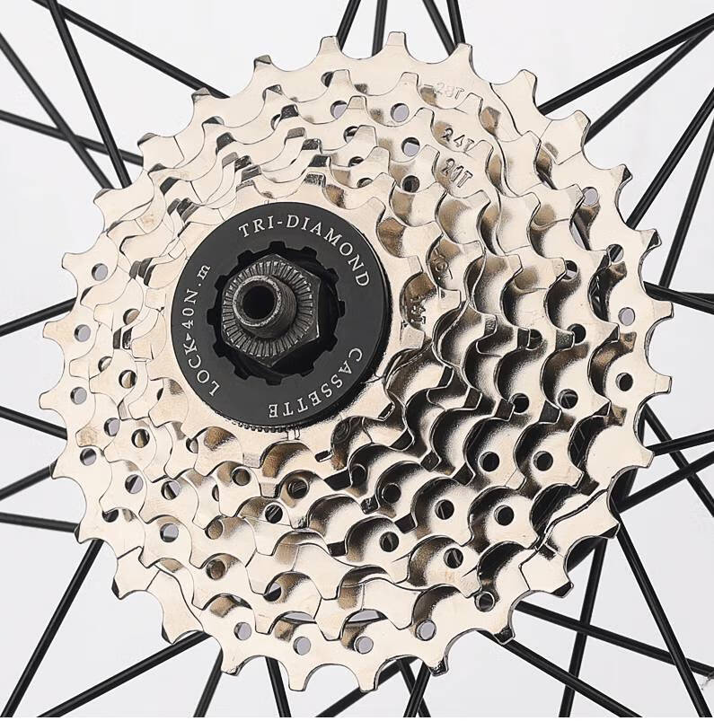 山地车牙盘飞轮 山地公路自行车后飞轮7速旋飞8卡飞27旋式24齿轮21塔