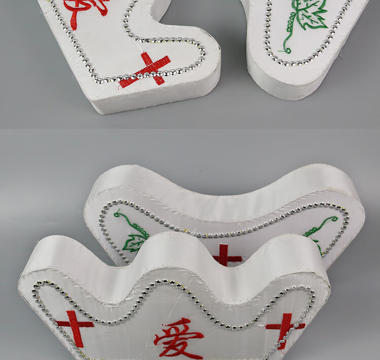 寿枕男女绣花枕头垫脚枕基督教寿枕老人冲喜寿衣全套殡葬用品枕头