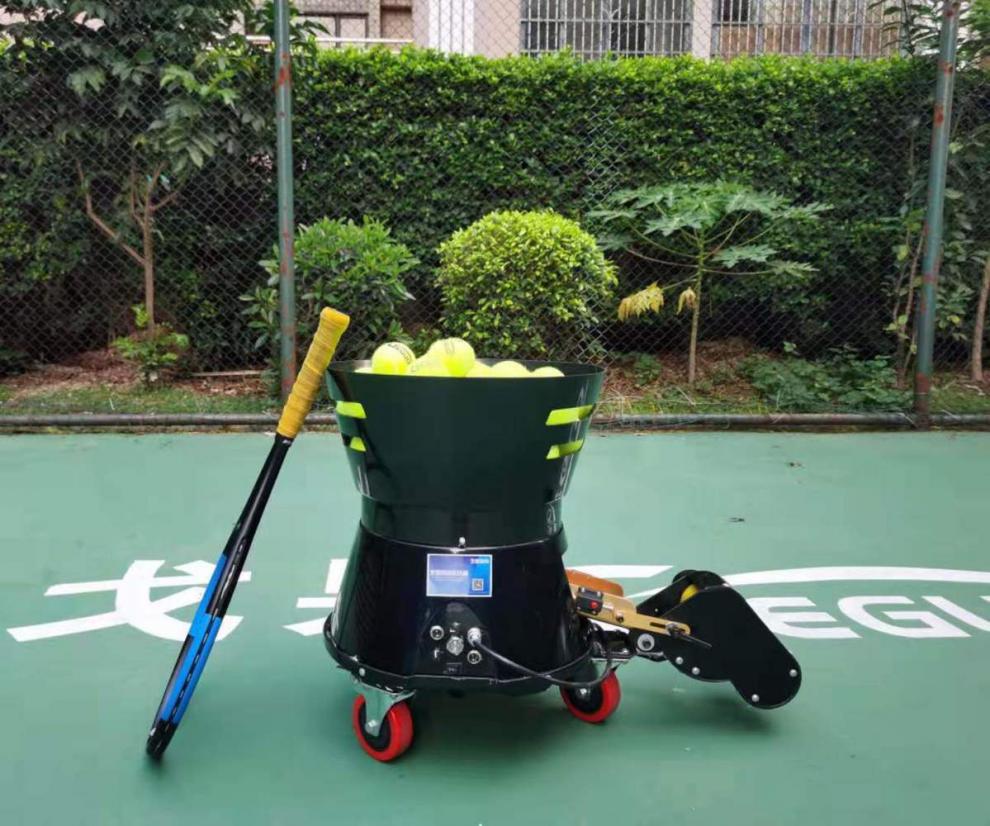 网球发球机网球发球机家庭用自动抛球机球机便携式网球发球训练戈果