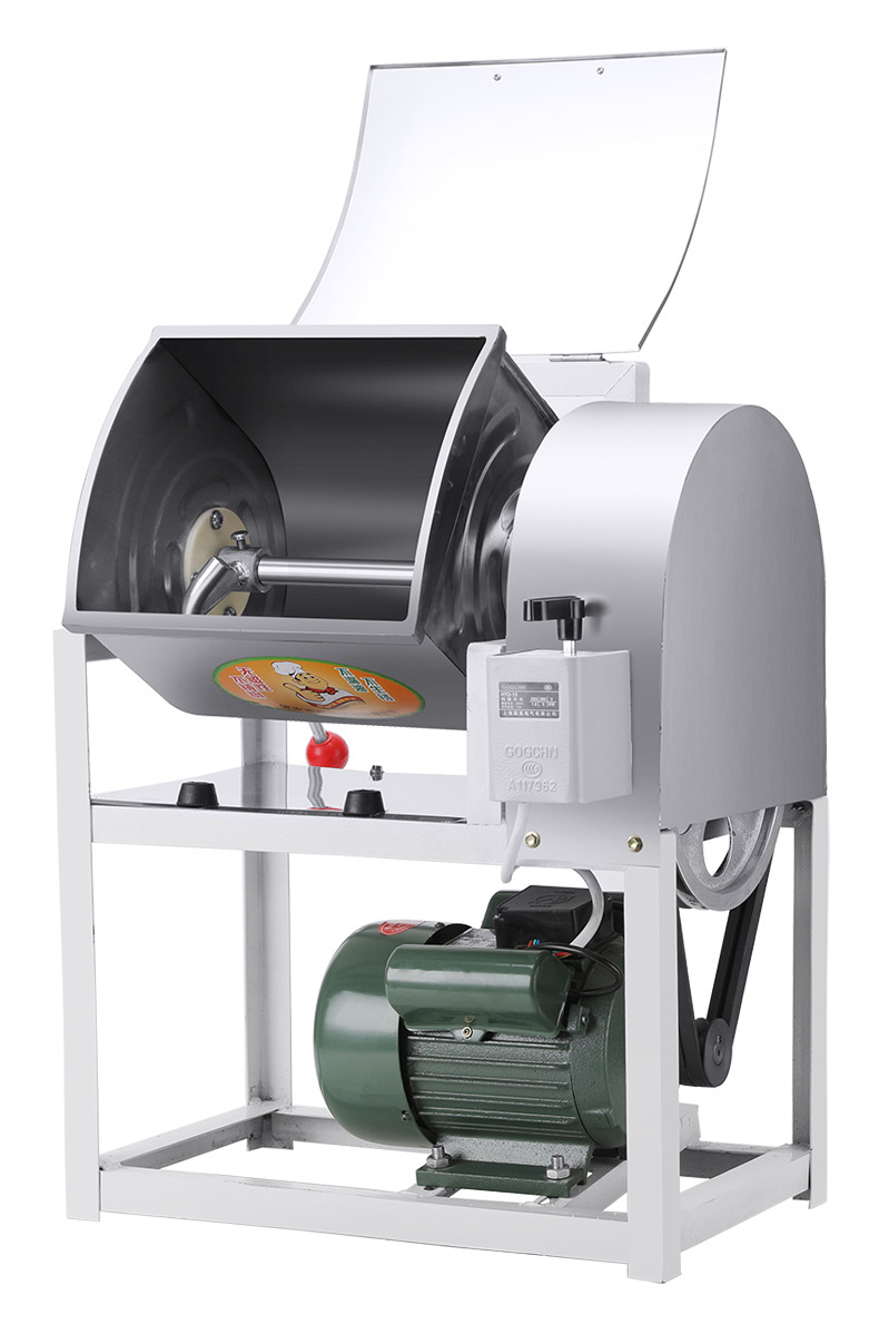 早餐店搅拌揉面一体机商用和面机饭店拌陷一体机鑫凯峰hmj25公斤