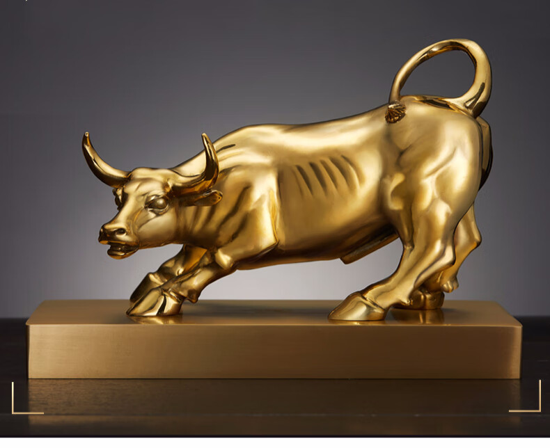 美国金牛雕像图片