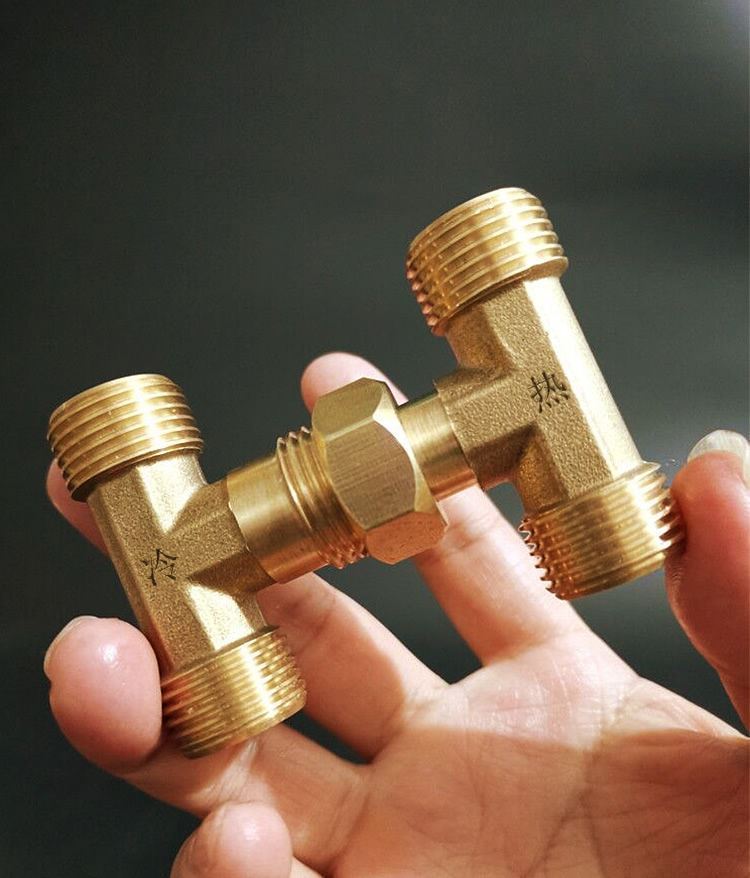 零冷水h阀热水器恒温纯铜立式回单向阀家用止止逆阀水阀配防爆 纯铜h