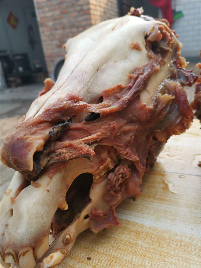 熟驴头肉驴脸肉驴舌头五香驴肉驴肉火烧二斤 三斤五香驴头肉(申通)