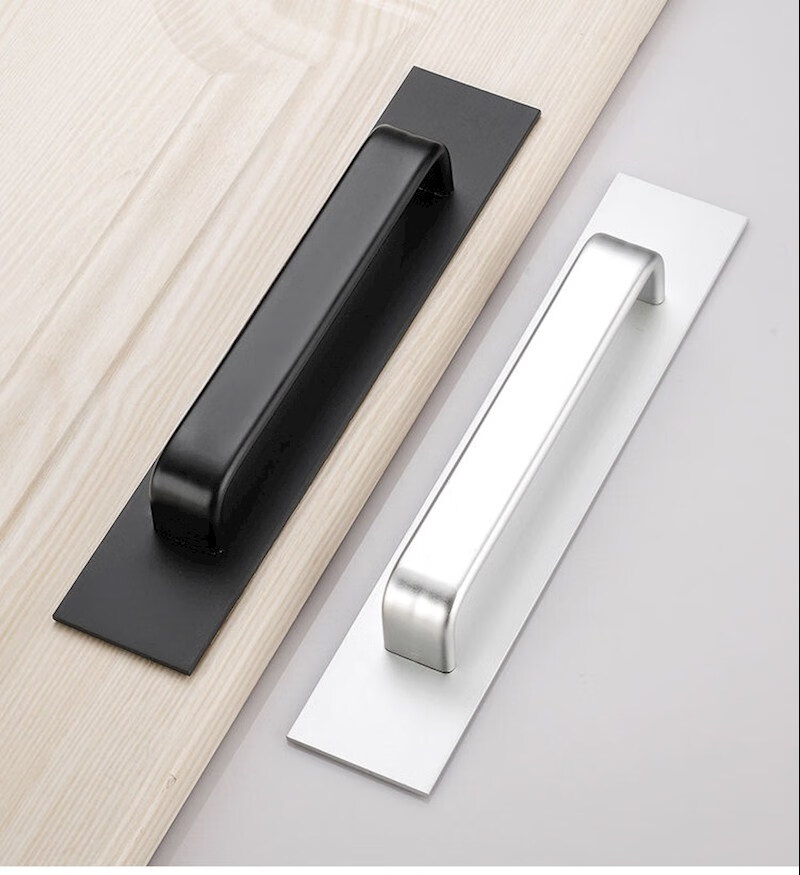 免打孔门把手明装拉手铝合金门拉手阳台门推拉门把手大门移门把手