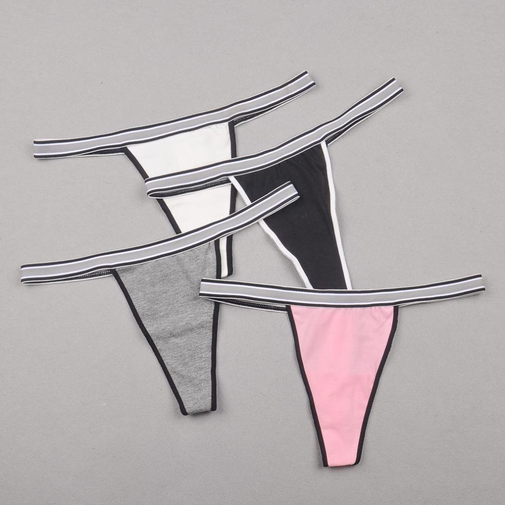 刀锋意志性感女v字t裤纯棉档女丁字裤辣妹免脱内裤情趣舞蹈运动无痕