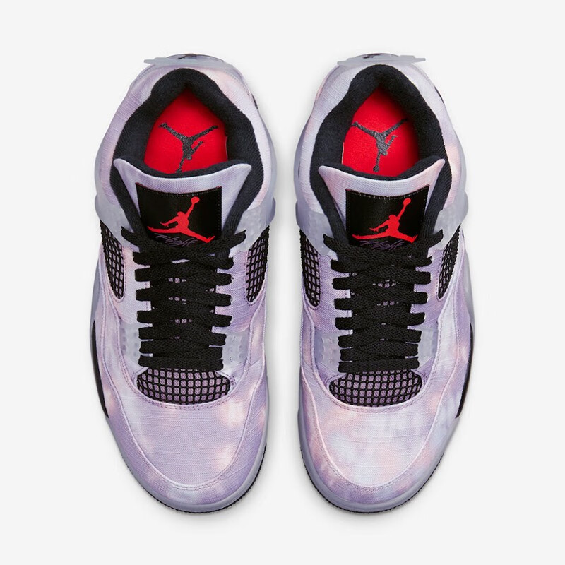 耐克nike air jordan 4 aj乔4彩色扎染 禅师 星空 男子篮球鞋 dh7138