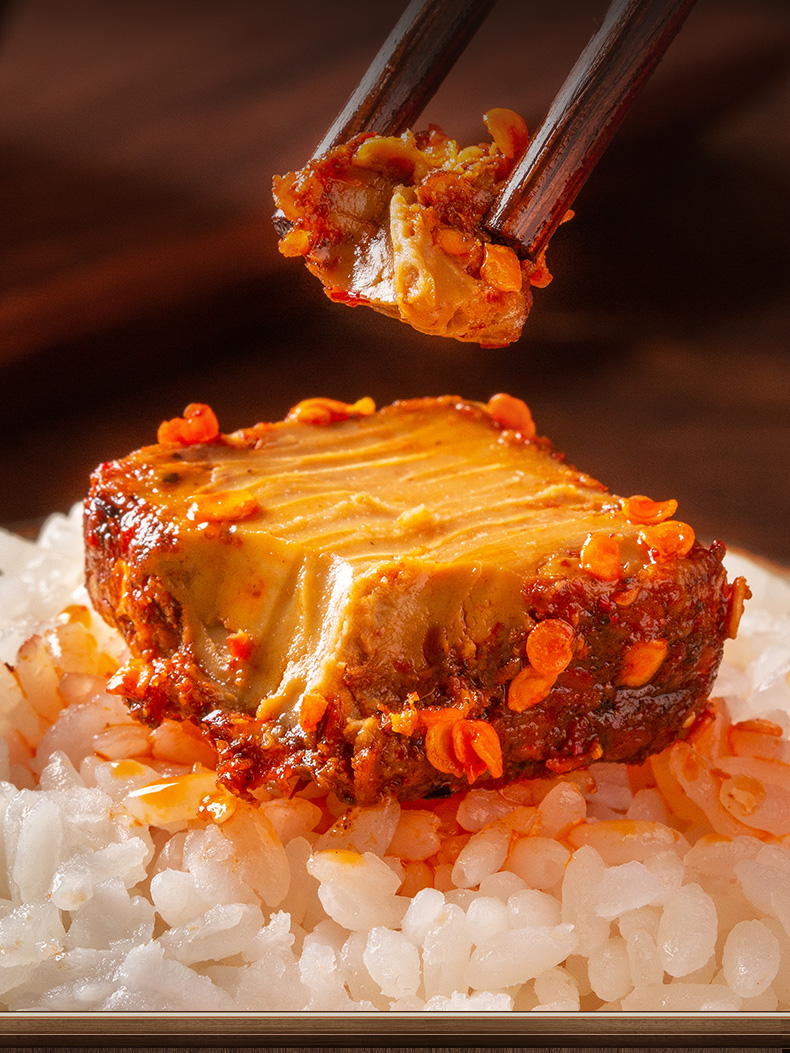 dj优选麻辣豆腐乳500g土坛装四川特产香辣红腐乳农家自制下饭霉豆腐