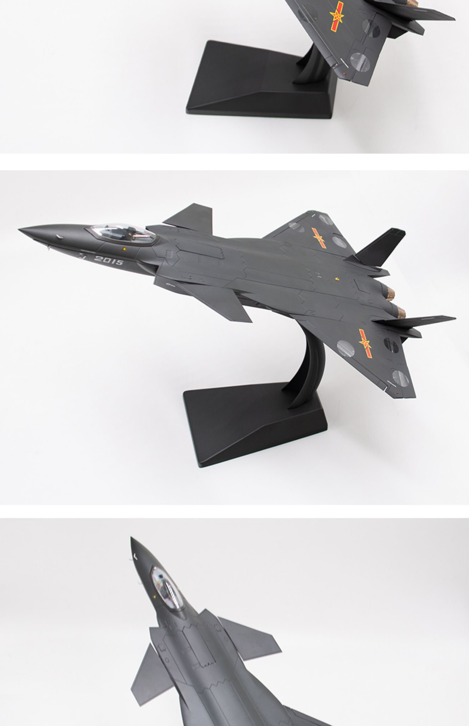 歼20飞机模型148精仿歼20隐形战斗机模型军事男人生日礼物