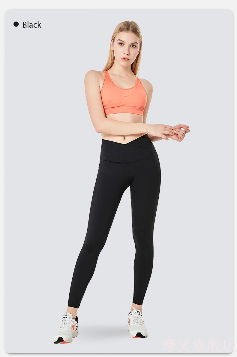 sinsin鲨鱼裤女外穿夏季薄款收腹提臀瑜伽高腰紧身芭比裤子交叉款