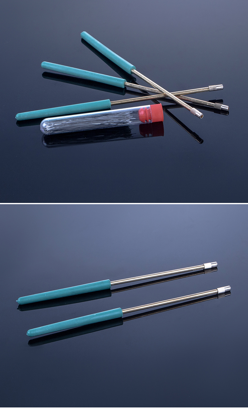 全铜接种棒食用菌 细胞细菌接种环 铜棒送接种丝不锈钢接种针工具