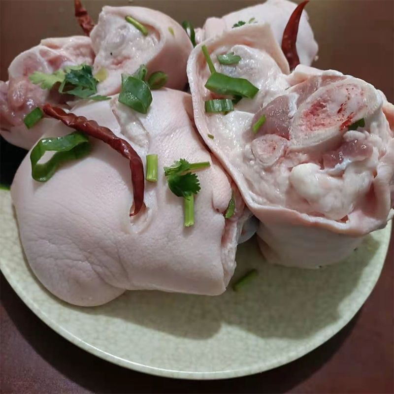 展志曼智新鲜猪拐骨土猪生猪蹄猪脚圈新鲜猪蹄猪拐骨猪蹄块 新鲜猪拐