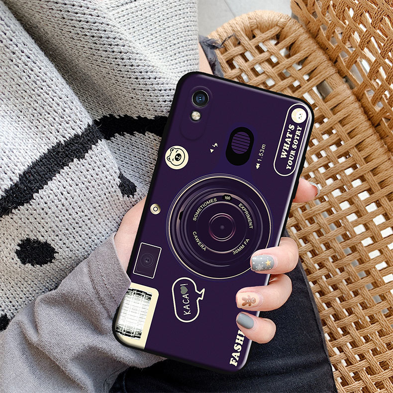 红米9a手机壳硅胶红米9a磨砂保护套小米redmi9a镜头全包防摔软外壳