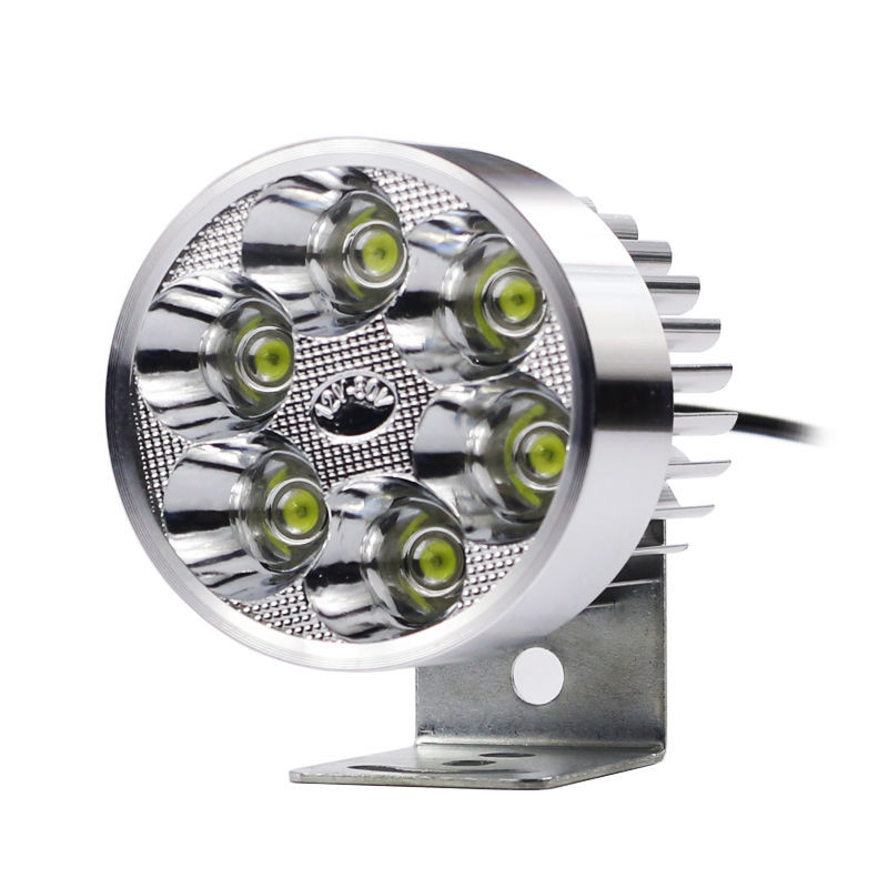 电动摩托车射灯电瓶车灯超亮 电动电车灯超亮强光改装外置三轮车电瓶