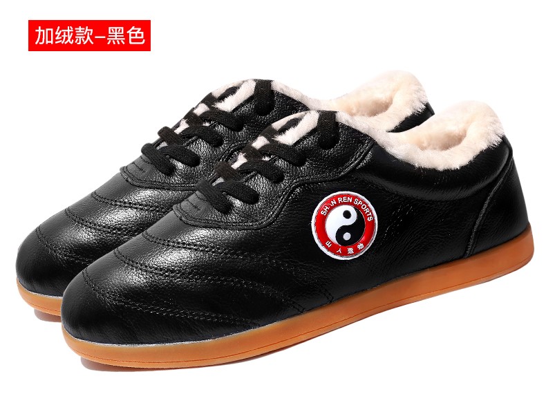 山人运动太极鞋女牛筋底春秋运动鞋太极拳练功鞋武术鞋男.