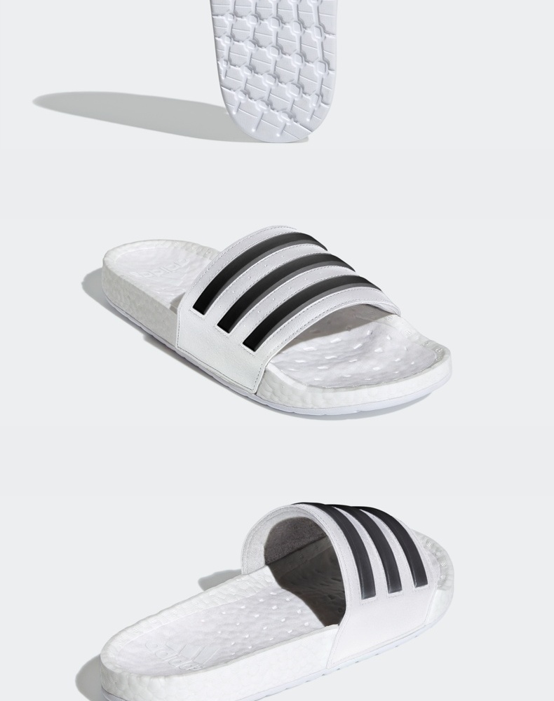 adidas阿迪达斯官网adilette boost男女夏季游泳运动凉鞋拖鞋fy8155