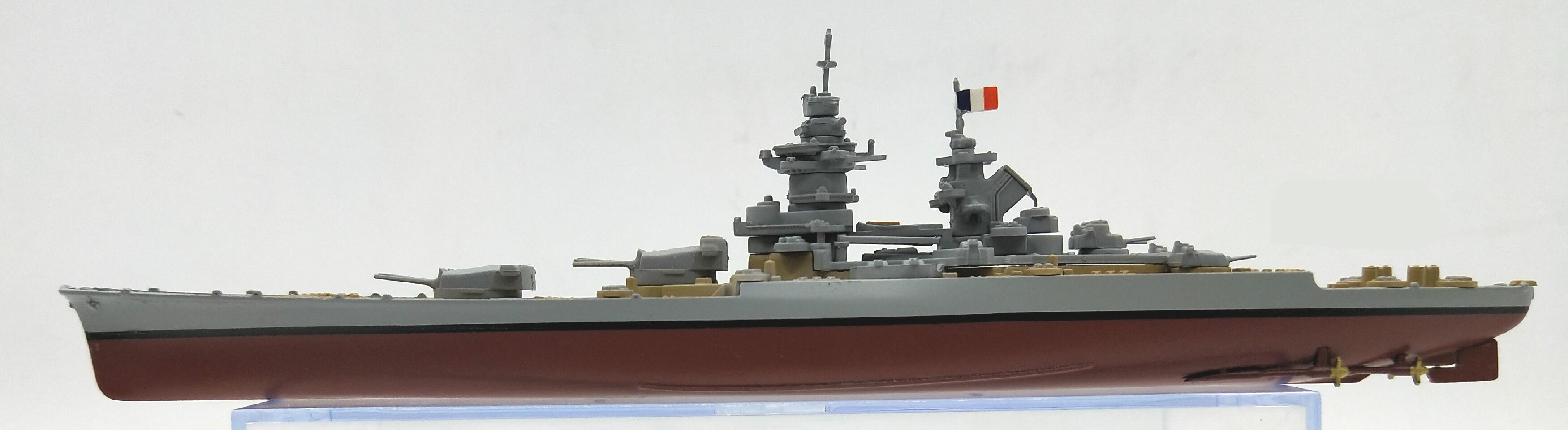 英国乔治五世号11000军舰巡洋战列舰密苏里大和衣阿华俾斯麦模型下单