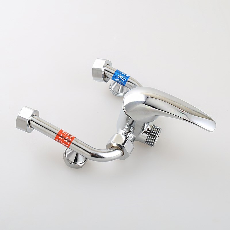 电热水器u型全铜混水阀花洒龙头通用海尔/美的/万家乐等配件 全铜混水
