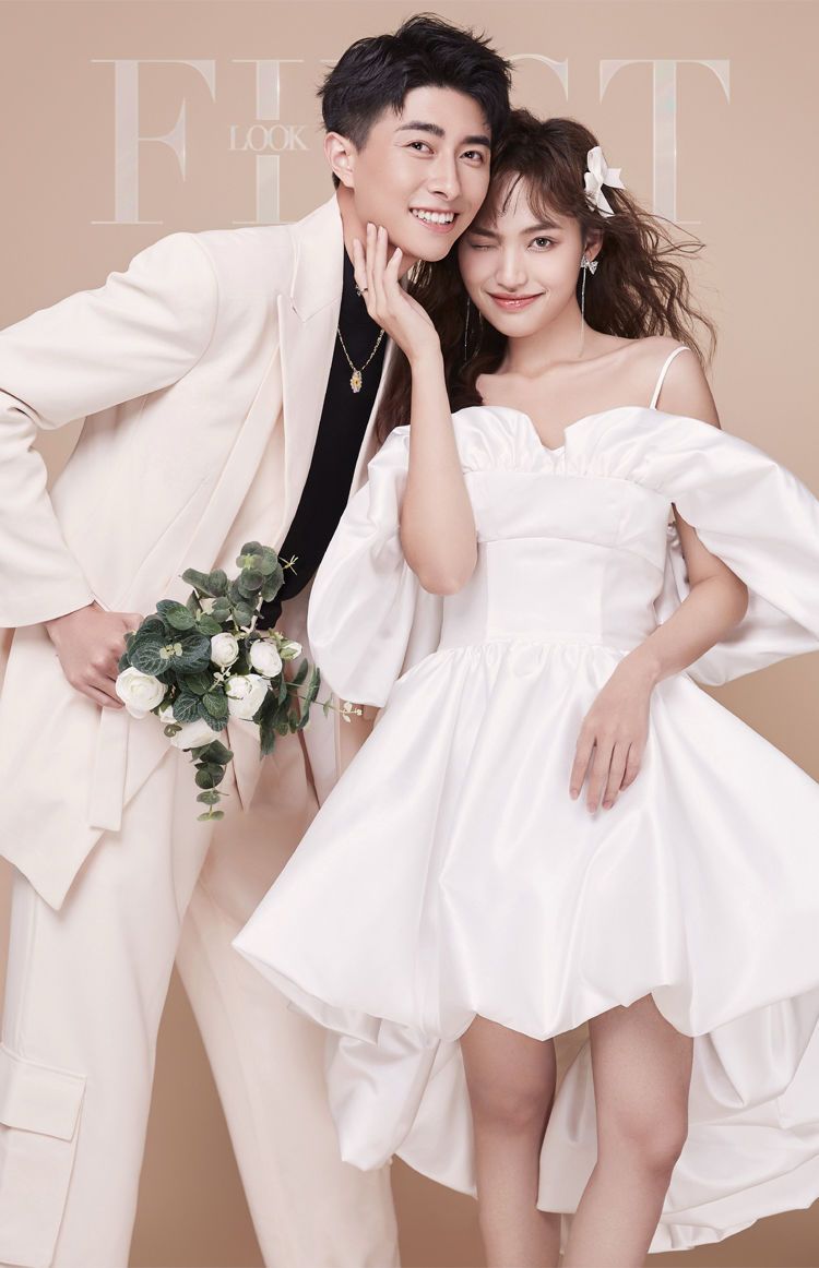 恒源祥集团旗下彩羊【轻奢上新】海马体礼服情侣写真旅拍轻婚纱领证小