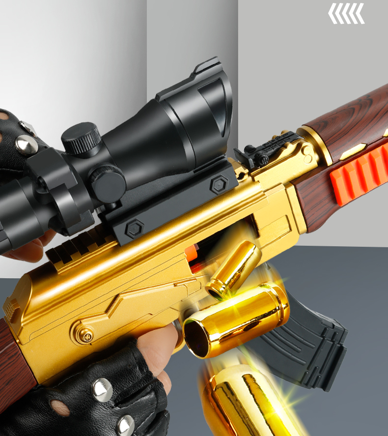 ak玩具枪抛壳枪玩具儿童ak47软弹枪男孩吃鸡装备冲锋突击步抢阿卡akm