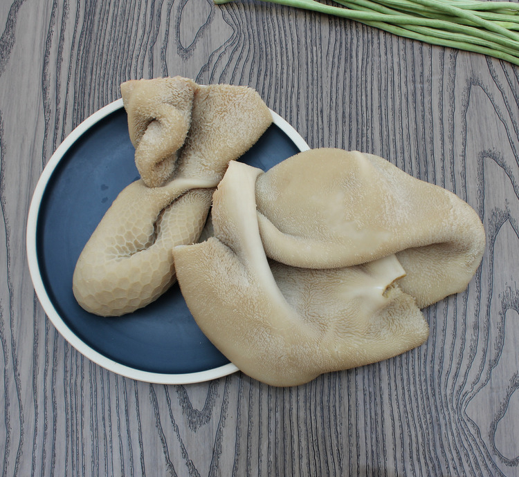 新鲜宁夏滩羊羊杂熟羊肚2斤现杀羊下货原味熟真空羊内脏