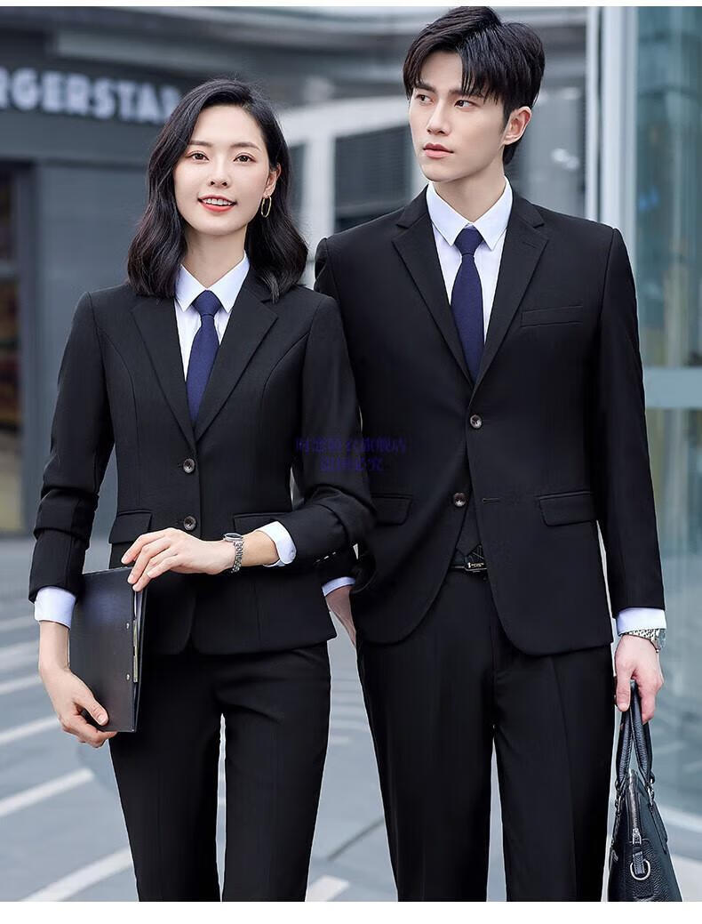时恋娇衣 男女同款西服套装高端西服套装事业编教师面试培训机构学校