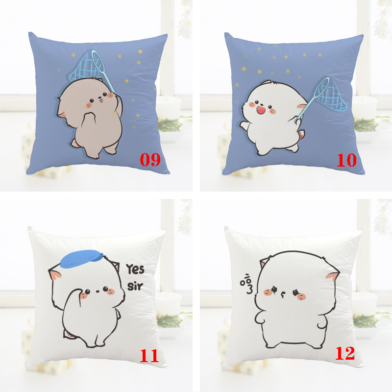 熊甜甜抱枕玩偶花苗表情包定制抱枕毛绒公仔靠垫送朋友情侣定做 双面