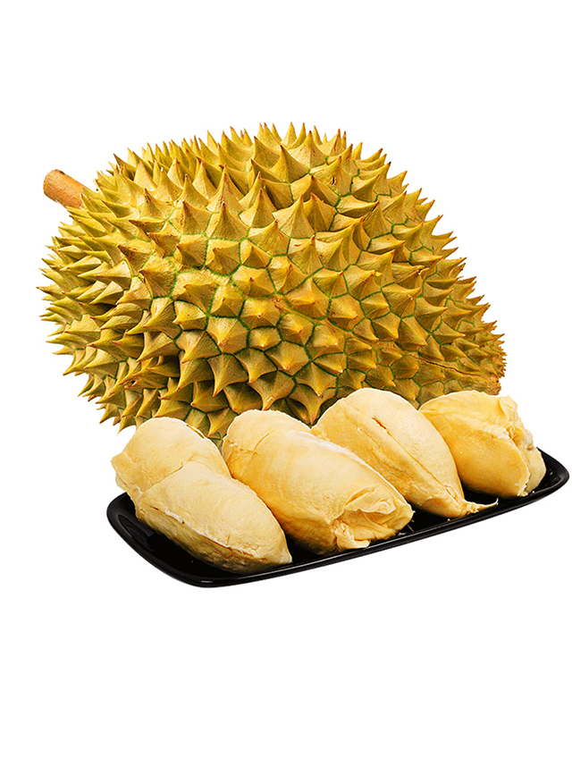 (顺丰 保5房)泰国甲仑榴莲礼盒装 新鲜水果榴莲 带壳新鲜榴莲 热带鲜