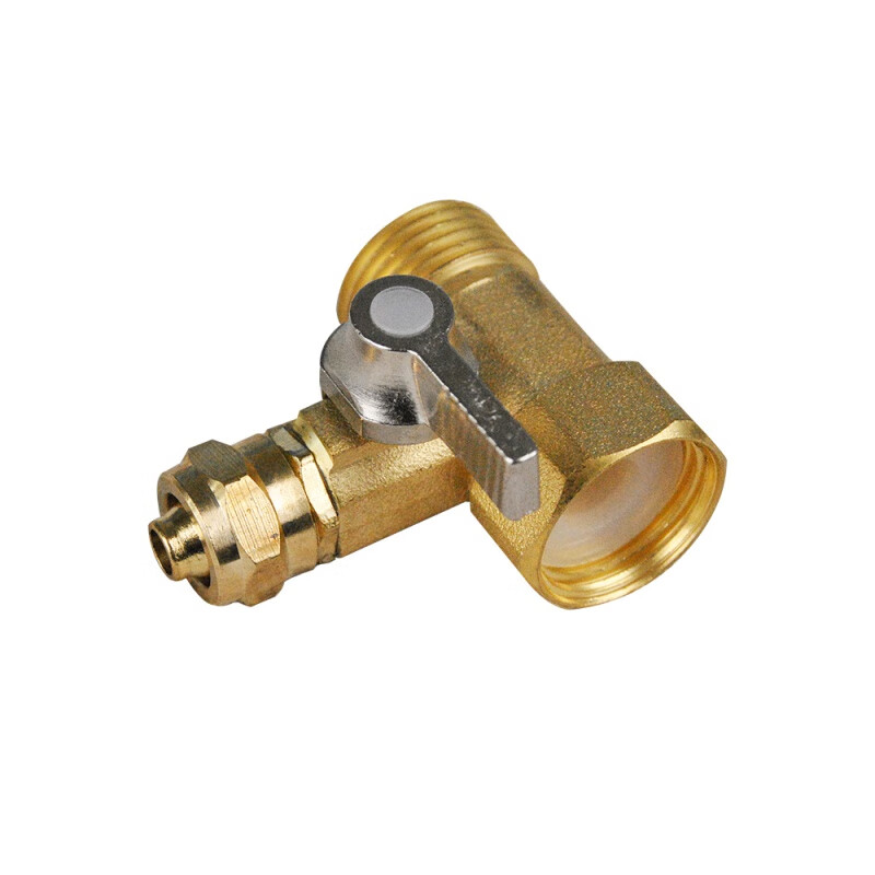 三通球阀开关水龙头接头通用4分转3/2分阀门配件 3分连体三通球阀