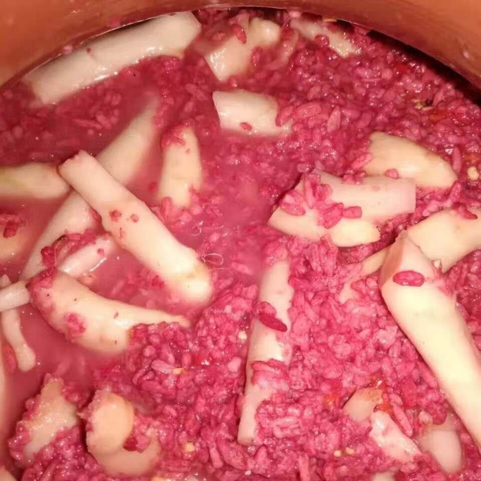 红糟酸 2斤 广西特产武宣姜酸红糟姜酸 ys25 荞头酸【图片 价格 品牌