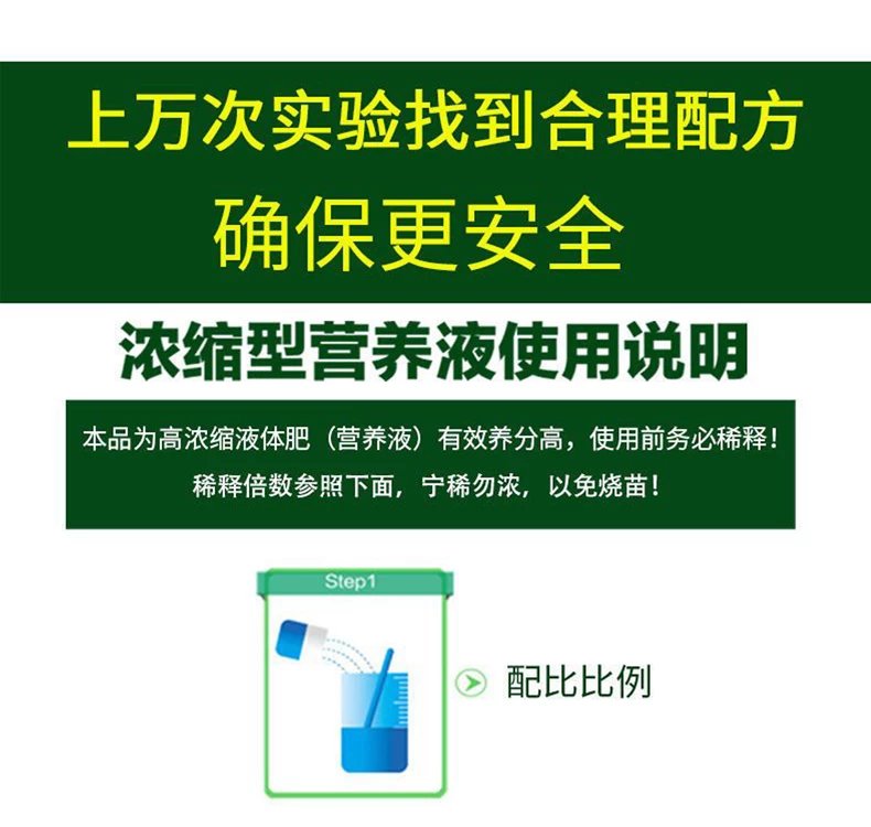 2，植物營養液通用型花肥發財樹富貴竹綠蘿水培盆栽家用花卉養花肥料 500濃縮營養液【2瓶裝】