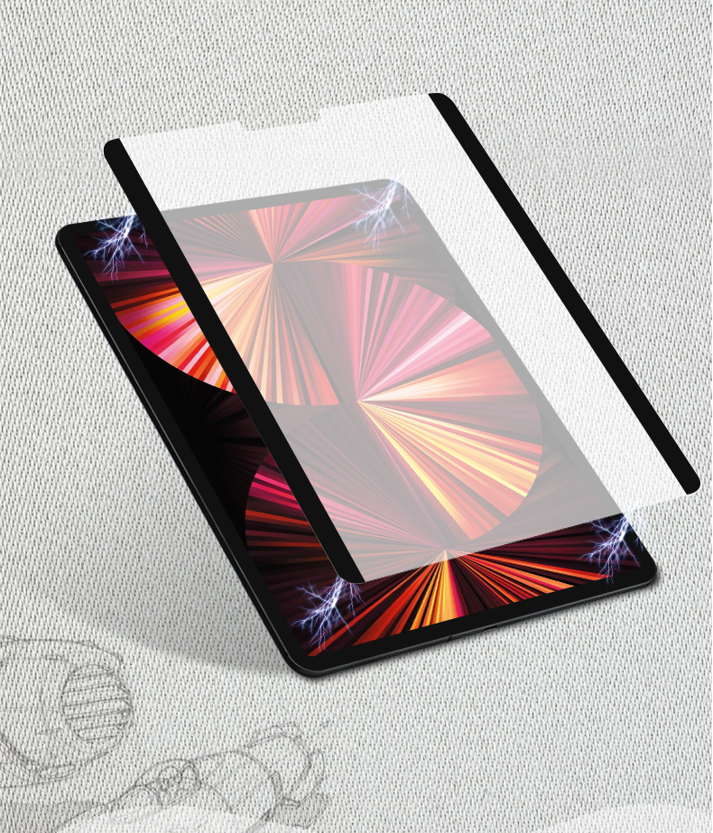 遨空ipad磁吸类纸膜可拆卸2021款11/12.